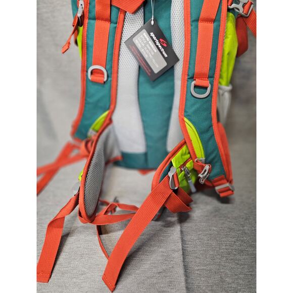 NWT 32L Trekking/Hiking Backpack Sportspectrum Dapai NEON green/yellow XL - Picture 5 of 9